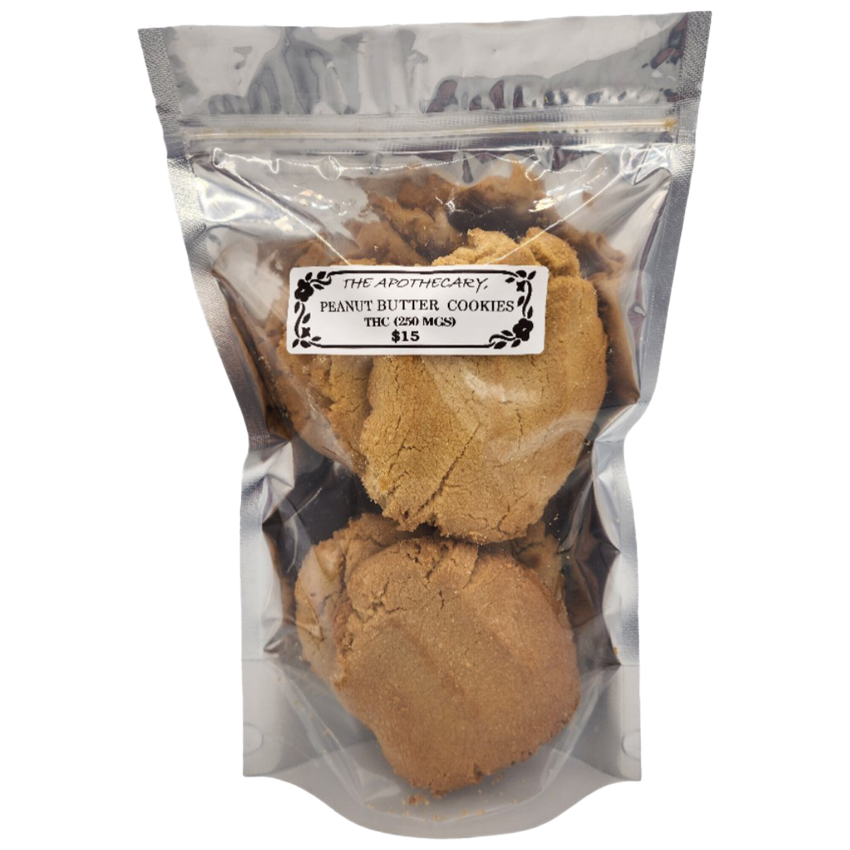 Peanut Butter Cookies - 250 mg THC